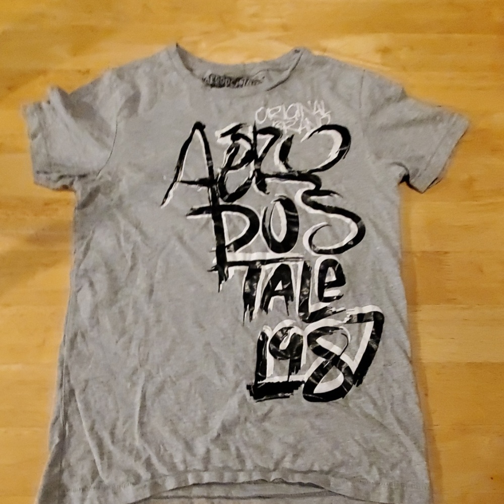 Aeropostale original brand grey shirt
